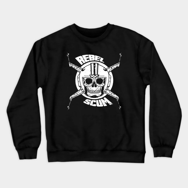 REBEL SCUM 2.0 Crewneck Sweatshirt by blairjcampbell